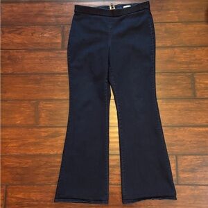 Anne Klein AK High Rise Flare Jeans – Dark Wash – Size L